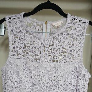 Nanette Lepore Purple Lace Size small Blouse